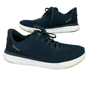 Kizik Lima Tidepool Sneakers Womens Size 8.5‎ Wide Teal Hands Free Lace Up